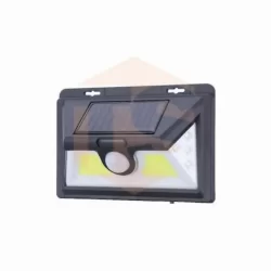 LED Диодна Соларна Градинска лампа Amio 44 COB +8 LED, С PIR Датчик