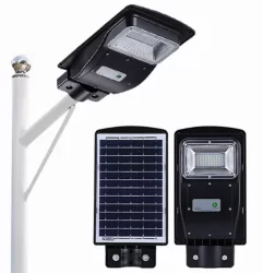Соларна LED Лампа 300W COBRA | LED Соларни Стенни Лампи за Външно Осветление
